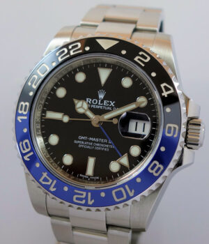 Rolex GMT MASTER II  BATMAN  116710BLNR  B P 2018