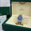 DSC06923 Rolex Datejust 41 Blue Roman Dial 126300 Box & Card 2020