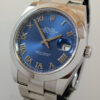 DSC06927 Rolex Datejust 41 Blue Roman Dial 126300 Box & Card 2020
