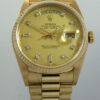Rolex President Day-Date Diamond dial 18038 Box & Papers Like New!!