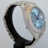 DSC07123 Rolex Day-Date II PLATINUM President Ice Blue Roman Dial 218206 Box & Card, IN STOCK!!!