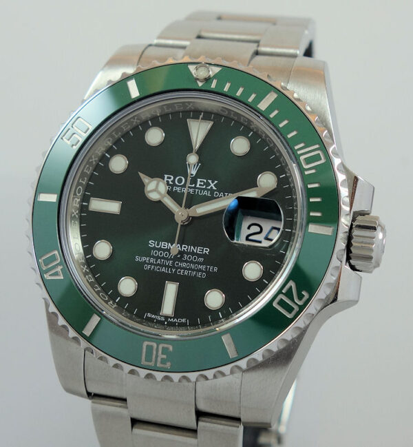 Rolex Submariner HULK 116610LV Full Set Box & Card 2019
