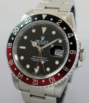 ROLEX GMT MASTER II   Coke   16710 c 1996 Box 