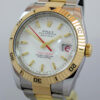 DSC07514 ROLEX Datejust Turnograph 18k Yellow-Gold & Steel 116263