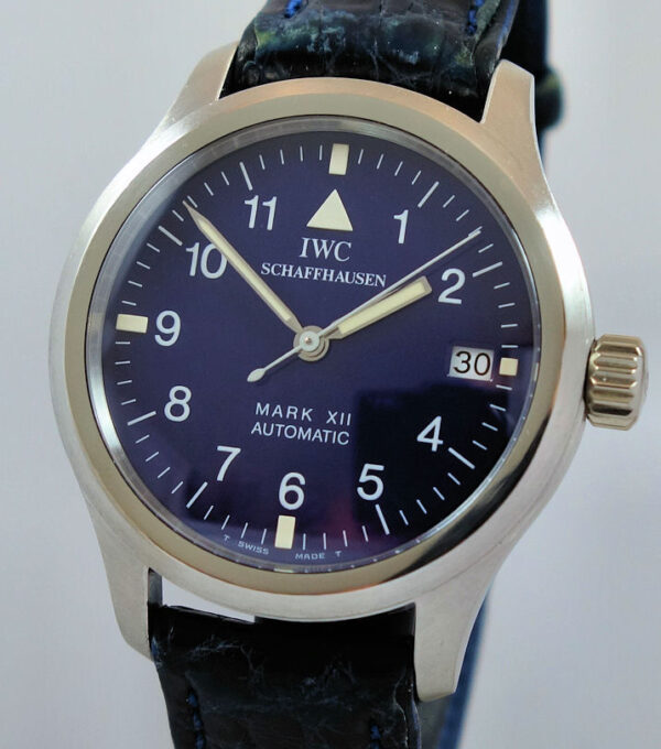 IWC Pilot’s Watch Mark XII Platinum, Blue dial IW324107