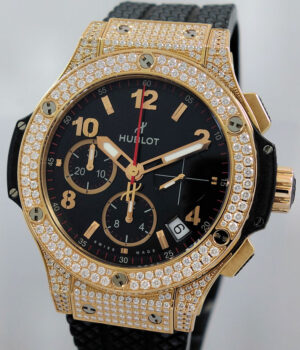 Hublot Classic Fusion KING-GOLD FACTORY PAVÉ Diamonds 41mm  341.PX.130.RX.174