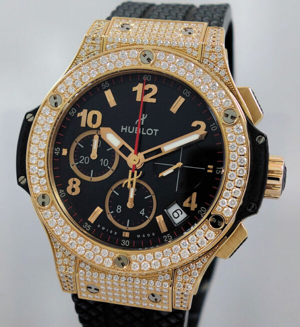 Hublot Classic Fusion KING-GOLD FACTORY PAVÉ Diamonds 41mm  341.PX.130.RX.174