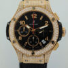 DSC07737 Hublot Classic Fusion KING-GOLD FACTORY PAVÉ Diamonds 41mm 341.PX.130.RX.174