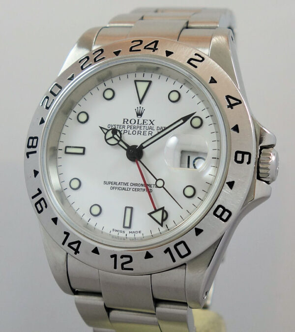 Rolex Explorer II POLAR White Dial 16570 c 2002