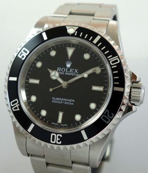 Rolex Submariner Non-Date 2 Lines 14060M Box   Papers 2004