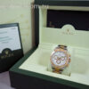 Rolex Daytona 18k & Steel, White dial 116523 Box & Papers