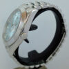 DSC08153 Rolex Day-Date II PLATINUM President Ice Blue Diamond Dial 218206 Box & Card
