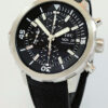 IWC Aquatimer Chronograph IW376803 Steel  44mm on Black Rubber