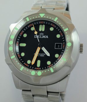 DELMA Diver Quattro Black-dial Limited Edition 41701 744 6 031