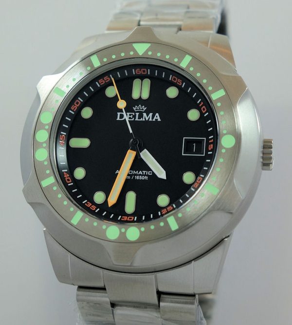 DELMA Diver Quattro Black-dial Limited Edition 41701.744.6.031