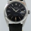 Rolex Air-King 5700 Automatic with Date, Rare Black dial circa 1966