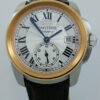 Calibre De CARTIER 38mm 18k Rose Gold & Steel, Roman dial W2CA0002