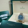 Rolex Milgauss Blue Dial, Green Crystal  116400GV Box and Card  DEC 2015