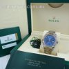Rolex Datejust II  Blue Roman dial, White-Gold bezel  116334 Box & Card NOV 2015