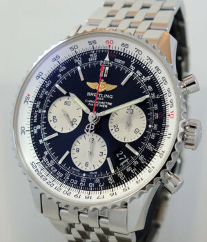 BREITLING NAVITIMER 01 CHRONOGRAPH 43mm Black dial AB012012 BB01