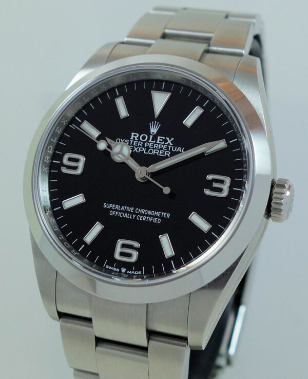ROLEX EXPLORER I 36mm 124270 Box & Card JAN 2022