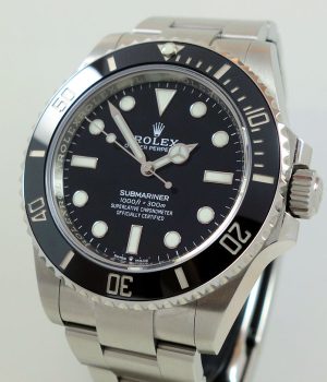 Rolex Submariner Non Date 124060 41mm Box   Card JAN 2022 AS NEW