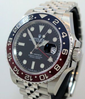 ROLEX GMT PEPSI Steel 126710BLRO MAY 2021 Box   Card