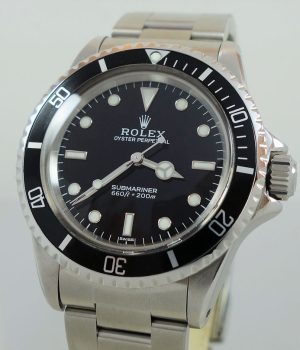 Rolex Submariner 5513  c 1968  Factory Serviced  AS NEW 