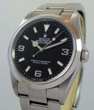 ROLEX EXPLORER 114270 36mm 2004 Box and Papers