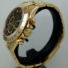 DSC09668 Rolex Daytona 18k Yellow-Gold, "Zenith" Black Dial 16528 Full set