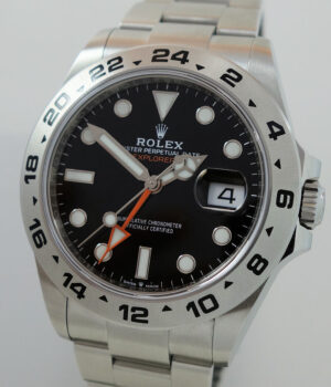 Rolex Explorer II  Black dial 226570  Box   Card 2022