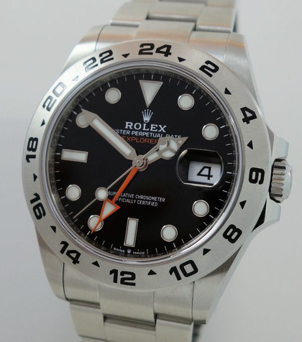 Rolex Explorer II  Black dial 226570  Box & Card 2022