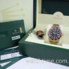 DSC09858 Rolex GMT II 18k Gold & Steel 116713LN Box & Card *Rolex Serviced*