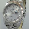 Rolex Datejust 36 Jubilee, Silver Roman dial, White-Gold bezel 116234