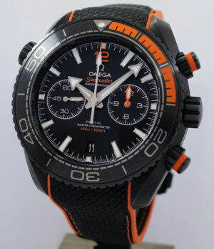 OMEGA PLANET OCEAN DEEP BLACK 600M CO   AXIAL MASTER CHRONO 215 92 46 51 01 001