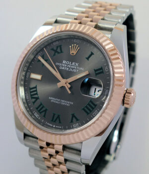 Rolex Datejust 41 Everose   Steel Jubilee Band 126331