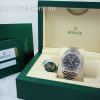 Rolex Datejust 41mm 126334  Rhodium Diamond dial, Fluted bezel Box & Card