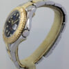 DSC01162 Rolex Yachtmaster 18k Gold & Steel 35mm Blue-dial Mid-Size 168623