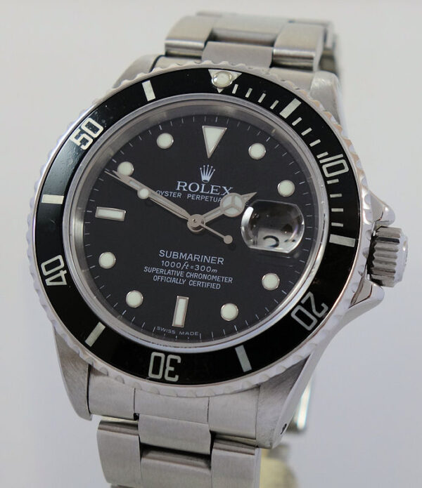 Rolex Submariner Date 16800 Transition Model 1987 - 88