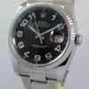 DSC01291 Rolex Datejust 36 Black Concentric dial & Roulette date 116234