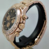 DSC01953 Rolex Daytona 18k EVEROSE 116505 Black & Gold dial Box & Card 2013