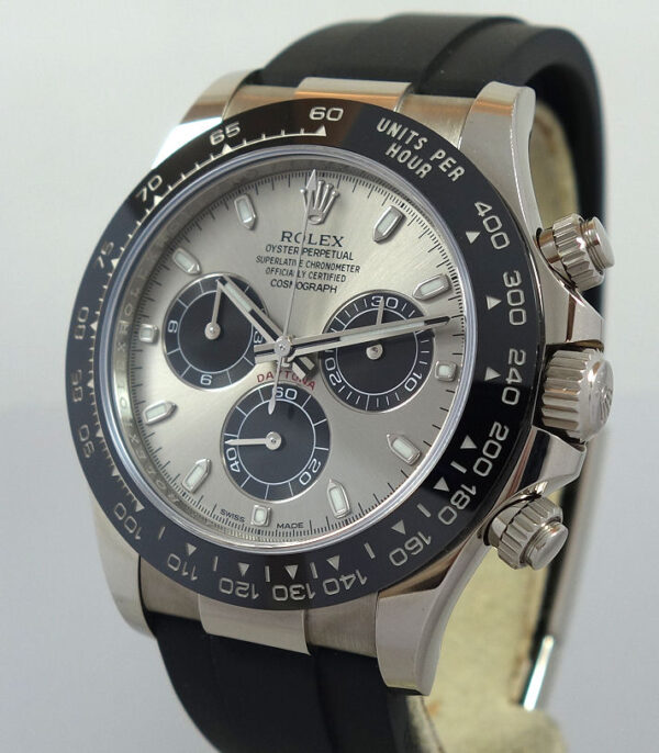 Rolex Cosmograph Daytona 116519LN White Gold Oysterflex AUG 2019