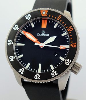 Damasko DSub3 Diver  43mm Submariner Steel Orange