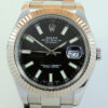 Rolex Datejust II Black dial, White-Gold bezel 116334