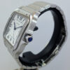 DSC02585 Cartier SANTOS DE CARTIER Large size WSSA0018 Steel + Leather Sep 2023