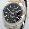 Rolex Sky-Dweller 326934 Black Dial Box & Card 2018 **NEW with Full Stickers**