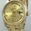 Rolex President Day-Date 18238 Diamond Dial c 1991