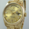Rolex President Day-Date 18238 Diamond Dial c 1991