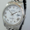 Rolex Datejust 36 Jubilee bracelet & White-Gold fluted bezel 16234