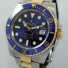 Rolex Submariner 18k & Steel, Blue dial 116613LB  Box & Card